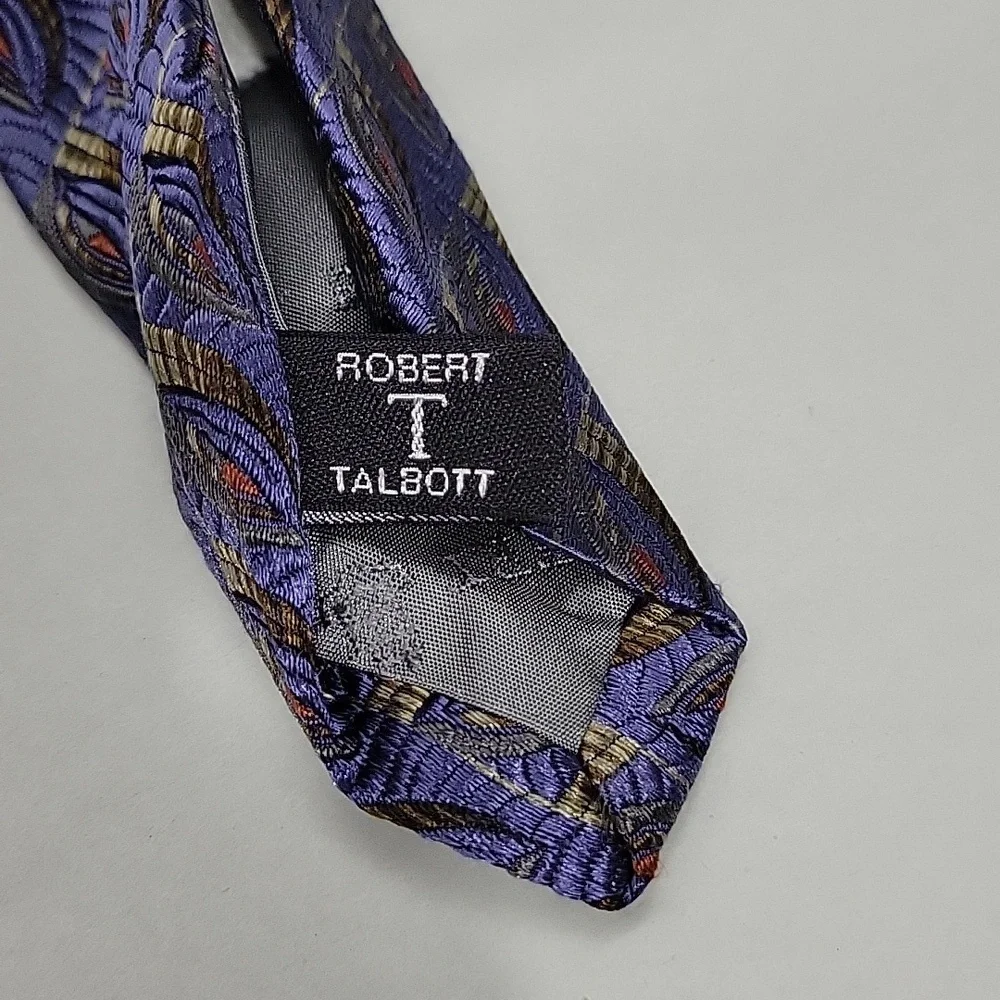 Robert Talbott men's hand-sewn Silk Tie Made In The USA